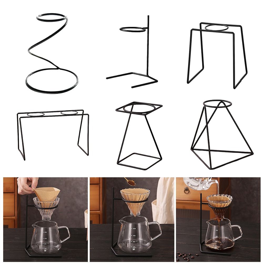 Coffee Equipment Holder - Czarny uchwyt na kubek z filtrem