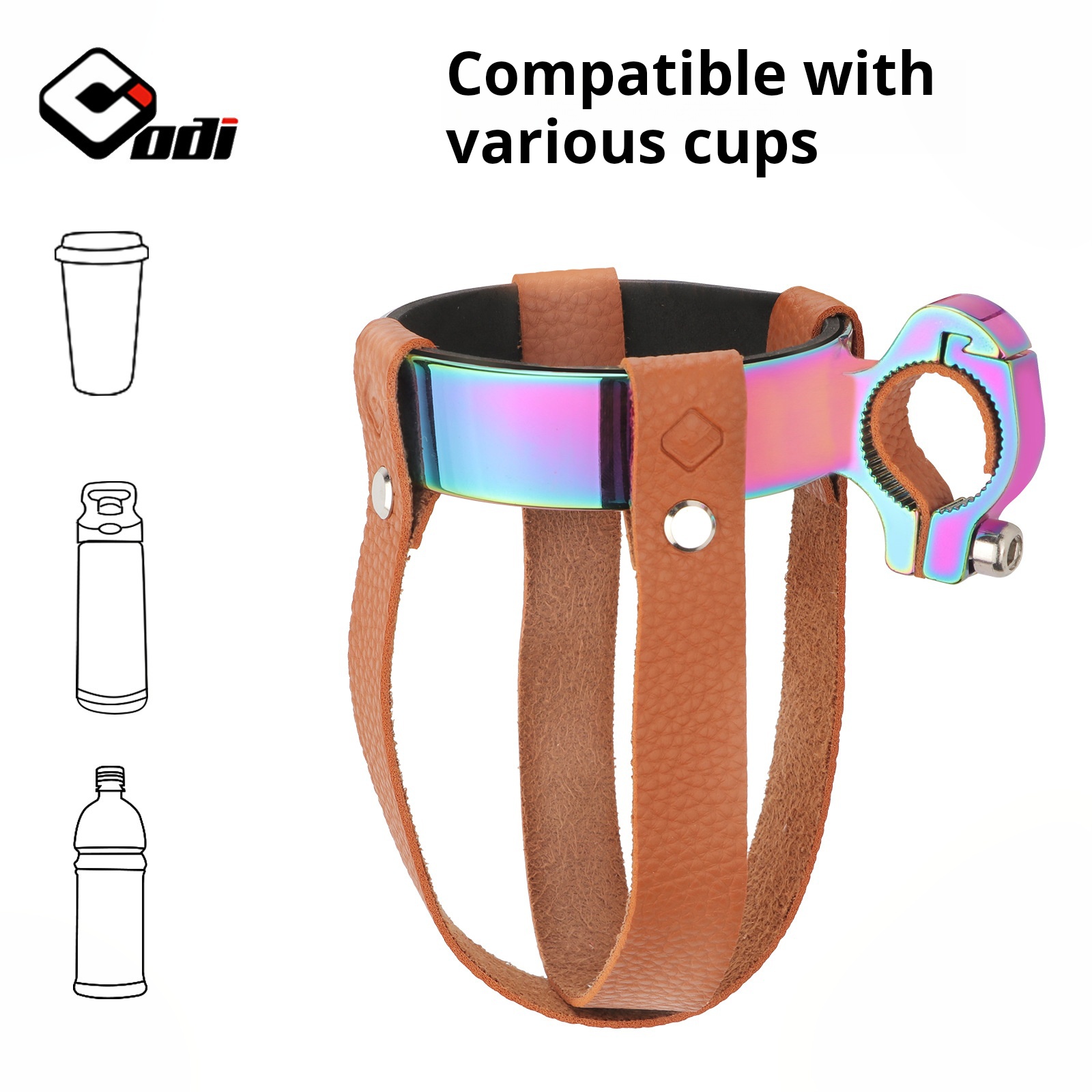 Coffee Equipment Holder - Uchwyt na bidon rowerowy ODI Retro,