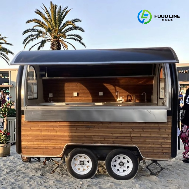 Coffee Equipment Manufacturers - Konfigurowalny, nowoczesny, okrągły food truck z