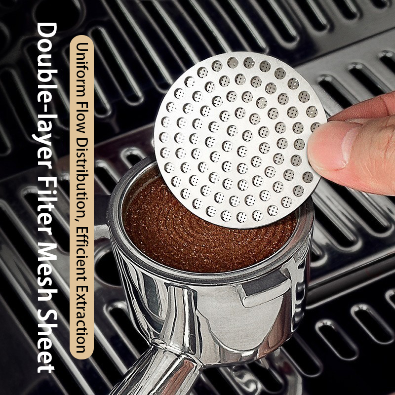 Coffee Equipment Accessories - 51/53/58mm Wielorazowy Filtr do Kawy ze