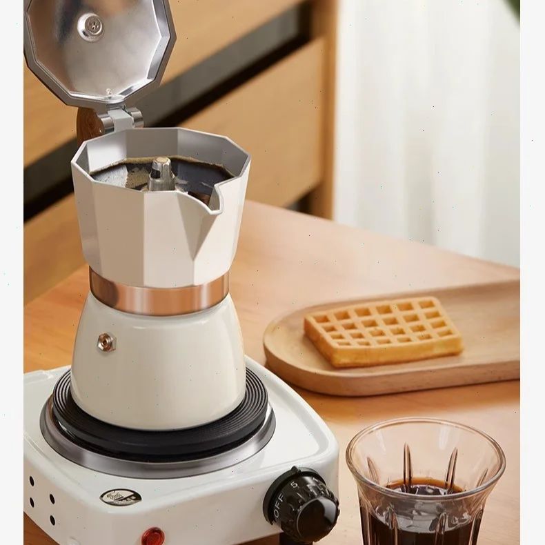 Coffee Equipment Accessories - Ekspres do kawy Moka z okrągłą