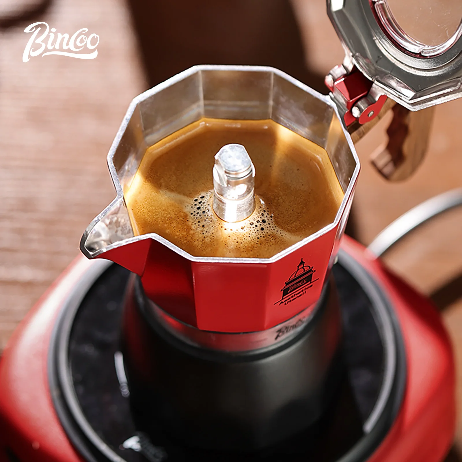 Ekspres do kawy Moka Bincoo z  – Coffee Equipment Accessories recenzja i cena