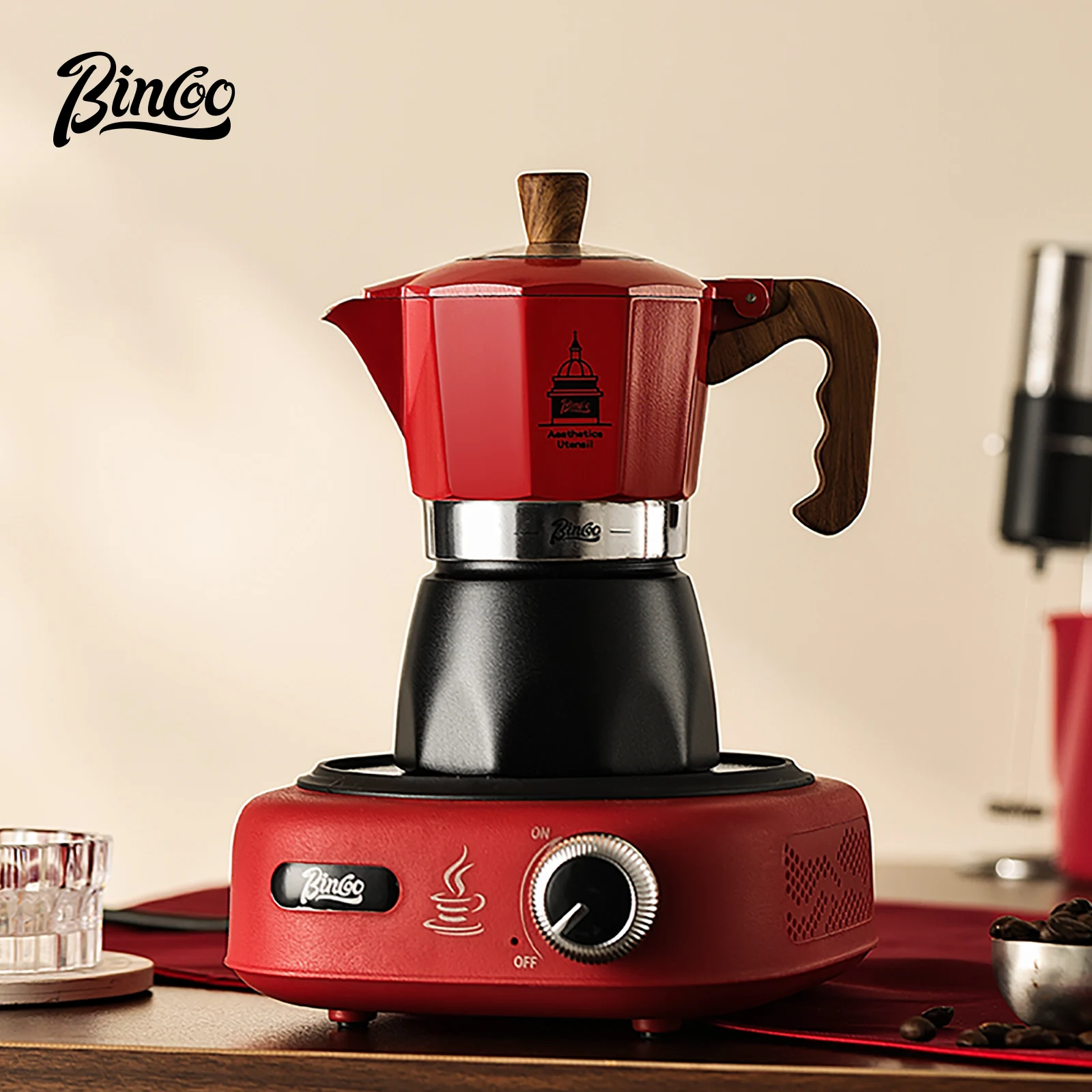 Ekspres do kawy Moka Bincoo z  – Coffee Equipment Accessories recenzja i cena