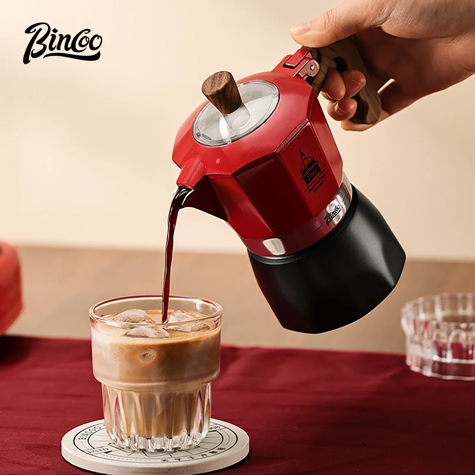 Ekspres do kawy Moka Bincoo z  – Coffee Equipment Accessories recenzja i cena
