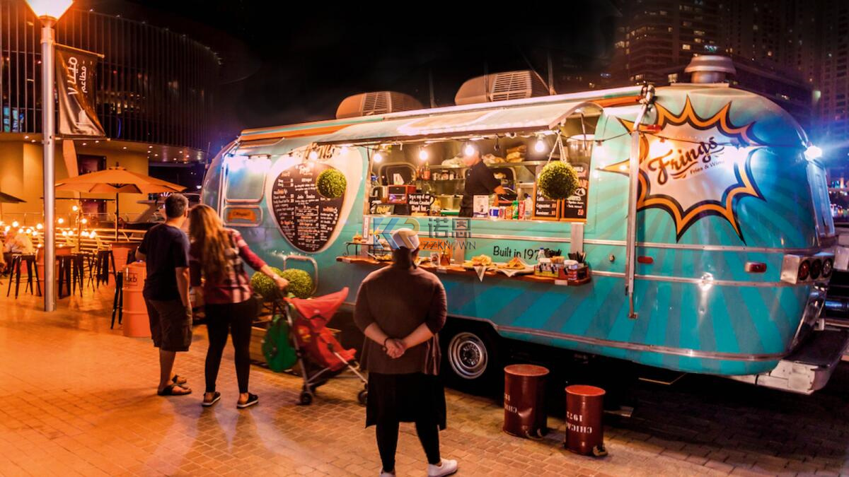 W pełni wyposażona przyczepa k – Mobile Coffee Van Equipment recenzja i cena