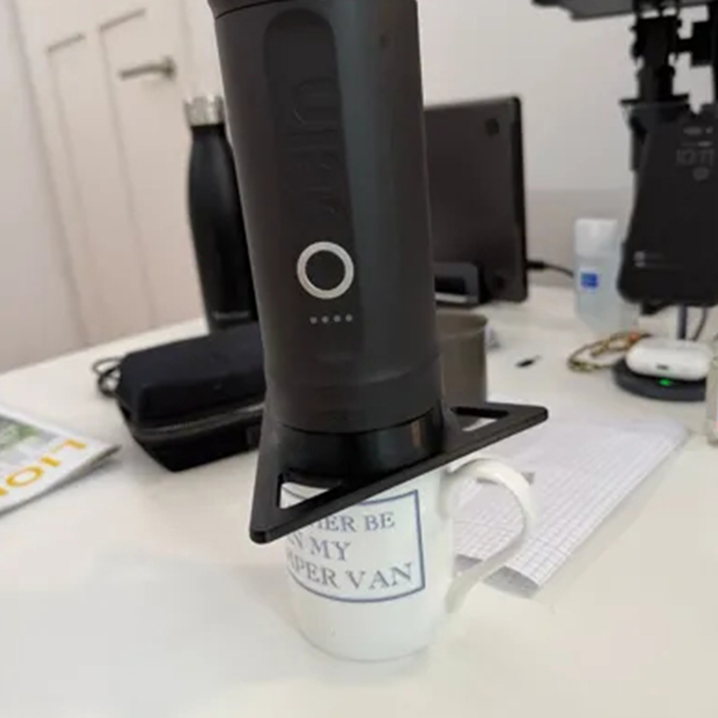 Przenośny stojak na ekspres do – Coffee Equipment Holder recenzja i cena