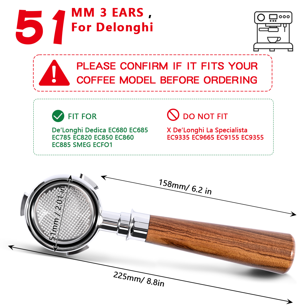 51mm Bezdenny Portafilter do K – Coffee Equipment Accessories recenzja i cena