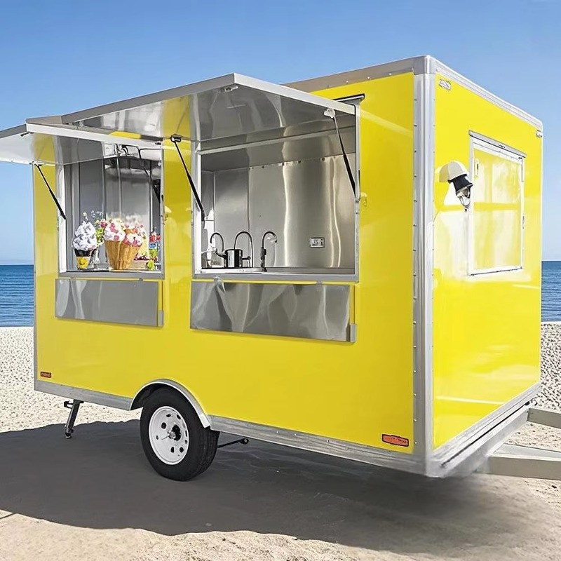 Certyfikat CE, w pełni wyposaż – Mobile Coffee Van Equipment recenzja i cena