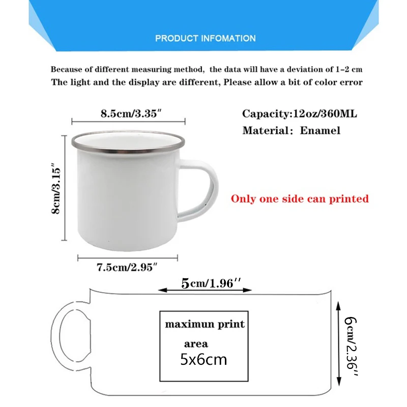 Spersonalizowany kubek z nadru – Coffee Equipment Names recenzja i cena