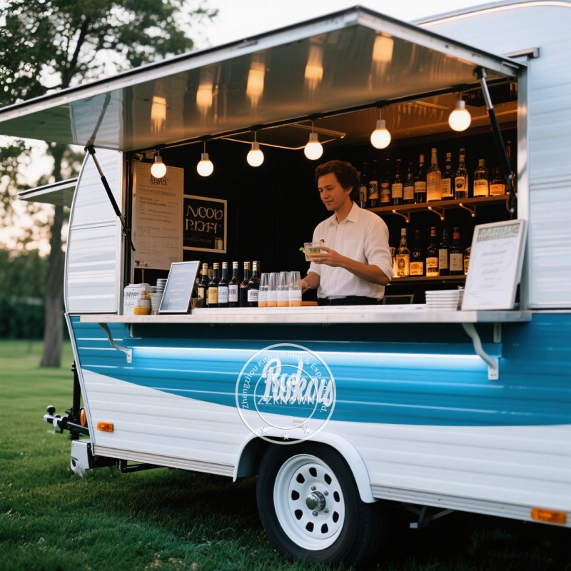 Przyczepa gastronomiczna zgodn – Mobile Coffee Van Equipment recenzja i cena