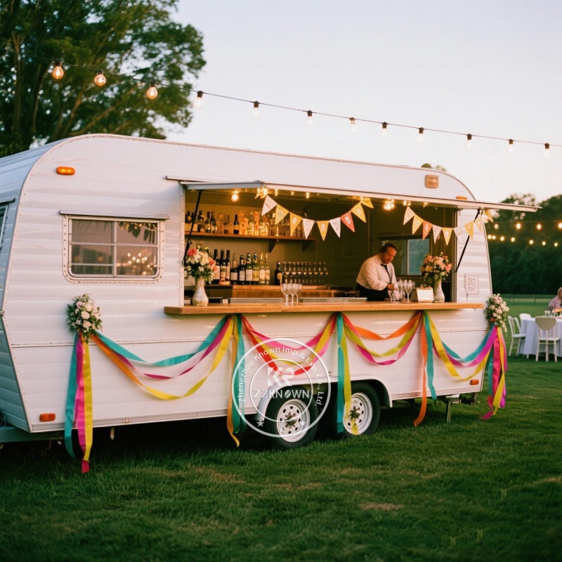Przyczepa gastronomiczna zgodn – Mobile Coffee Van Equipment recenzja i cena