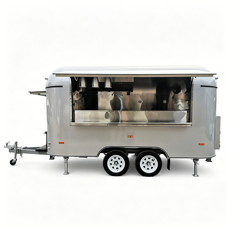 Wózek gastronomiczny, mobilna  – Mobile Coffee Van Equipment recenzja i cena